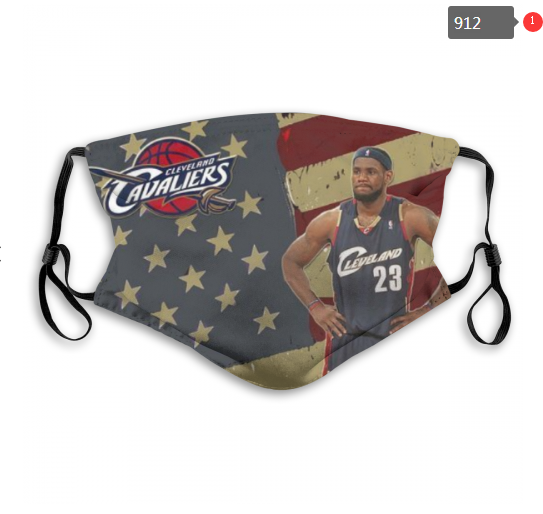 NBA Cleveland Cavaliers #6 Dust mask with filter